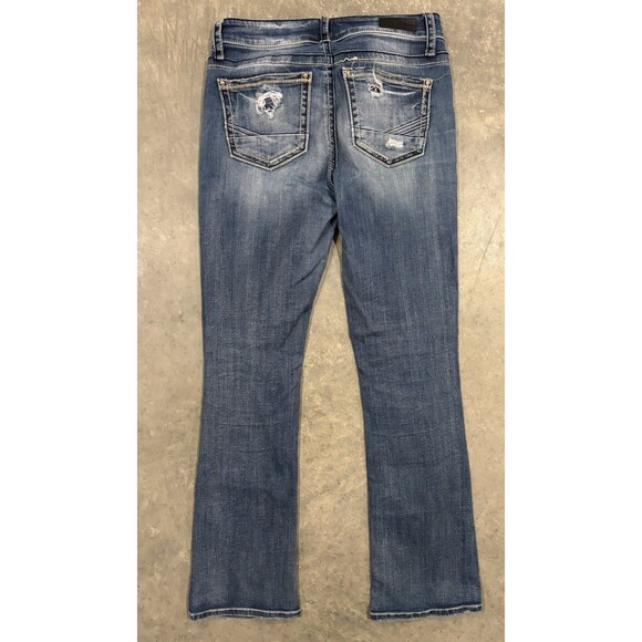 Daytrip Virgo Bootcut Jeans Womens 29 Long Denim Mid Rise Stretch Boot Western - Picture 2 of 8